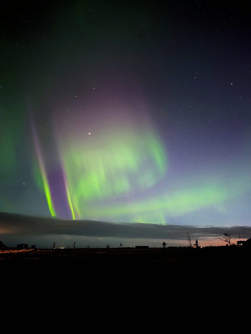 Aurora sighting by Iceland by Stefania in Rangárþing eystra, Islandia