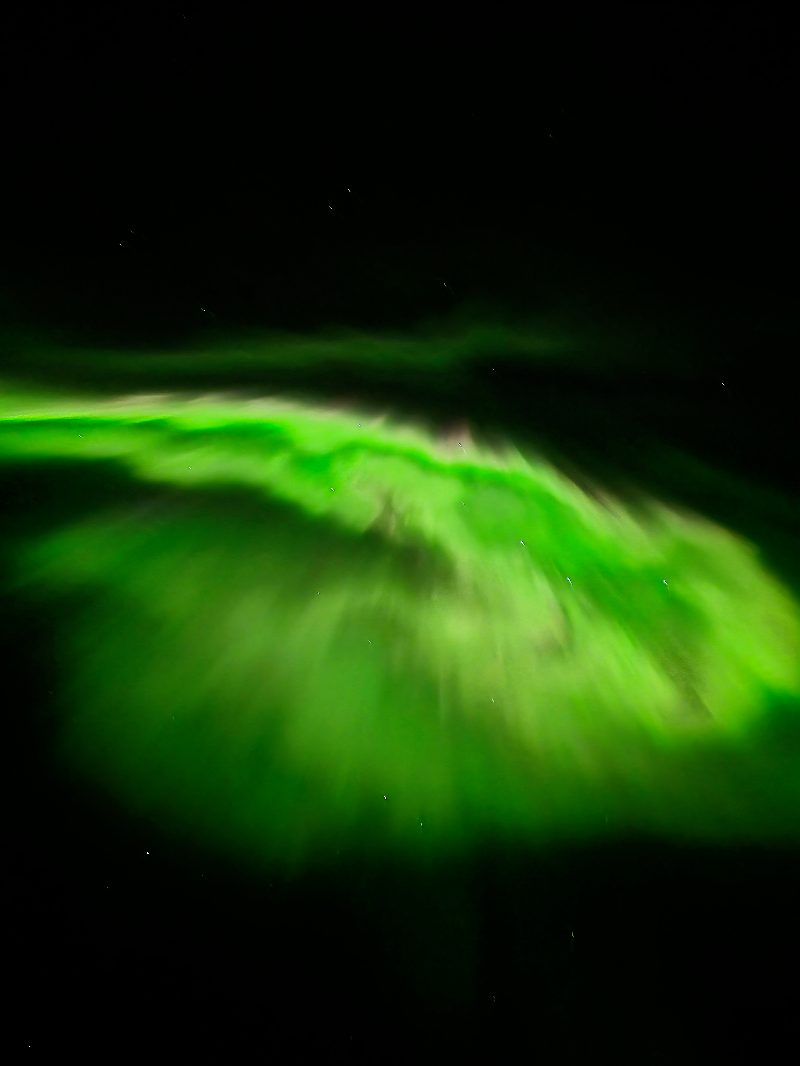 Aurora sighting by Iceland by Stefania in Rangárþing eystra, Islandia