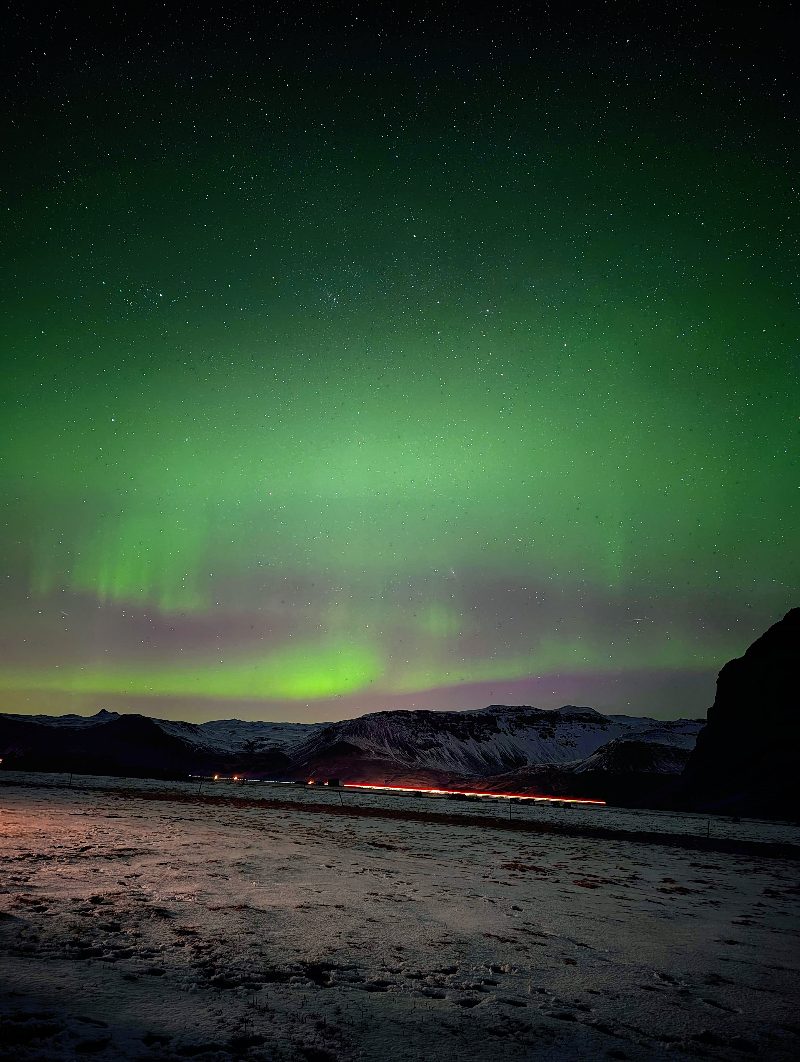 Aurora sighting by Iceland by Stefania in Rangárþing eystra, Islandia