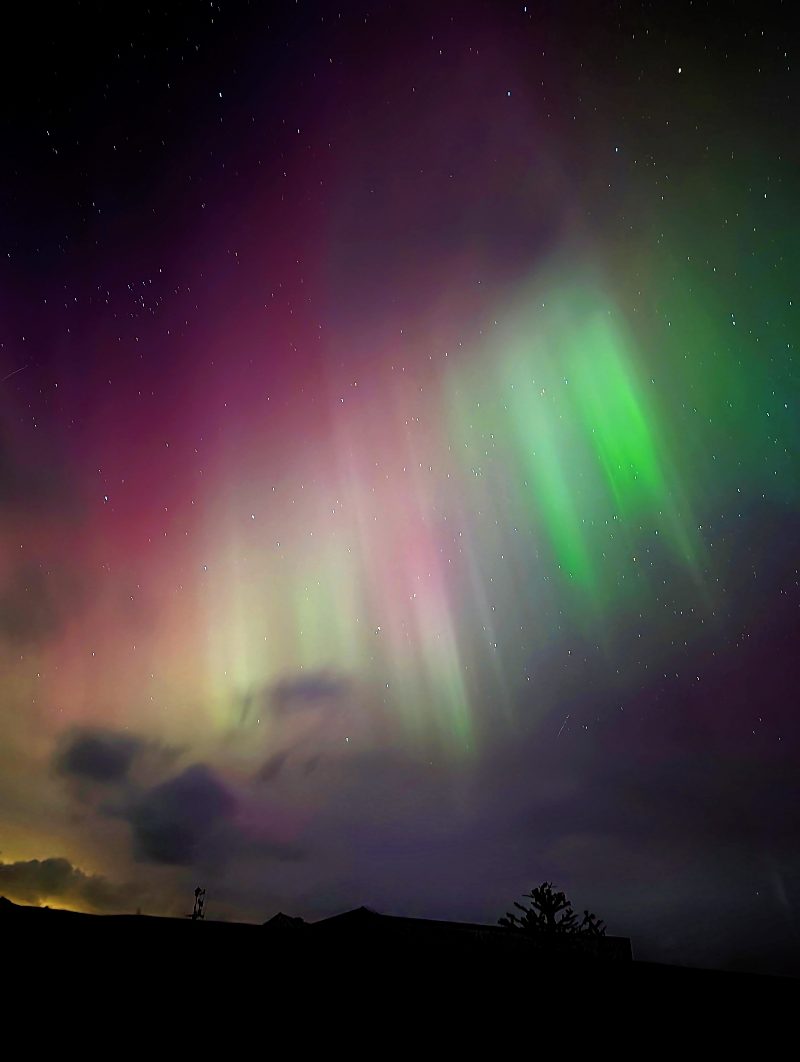 Aurora sighting by Iceland by Stefania