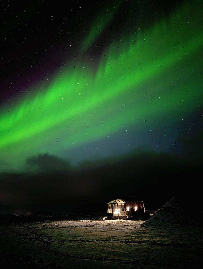 Aurora sighting by Iceland by Stefania in Rangárþing eystra, Islandia