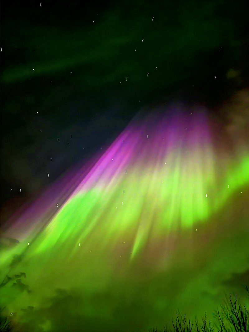 Aurora sighting by Iceland by Stefania