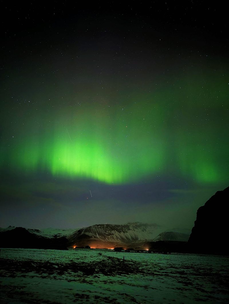 Aurora sighting by Iceland by Stefania in Rangárþing eystra, Islandia
