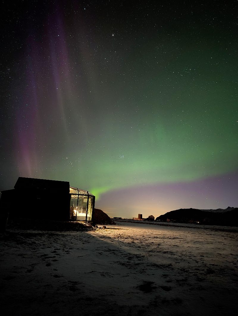 Aurora sighting by Iceland by Stefania in Rangárþing eystra, Islandia